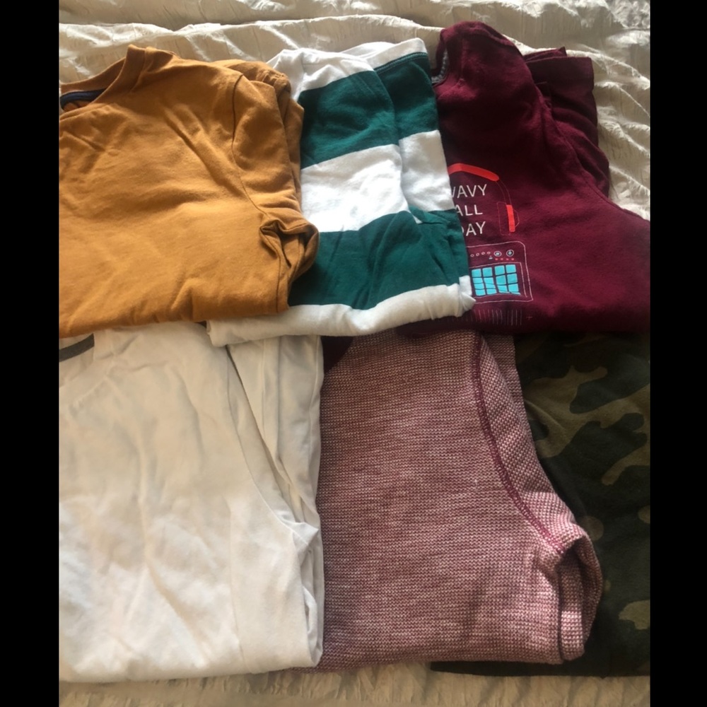 BOGO FREE Bundle of 7 boys shirts